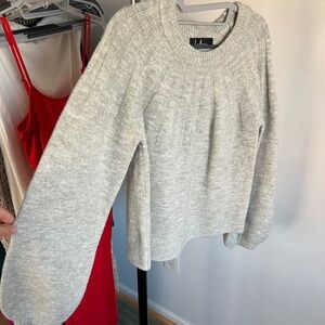 Bell Sleeve Knit Sweater - Lulus
